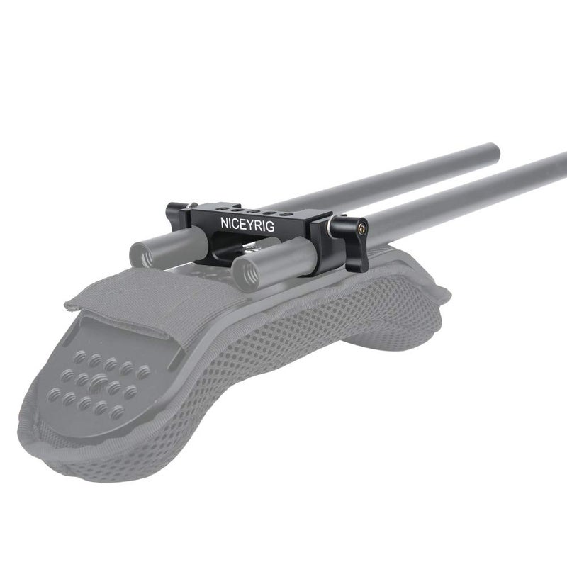 NICEYRIG 15mm Rod Clamp Railblock with 30mm Counterbore for 15mm Rail Rig Support System Follow Focus - 326 - Image 2